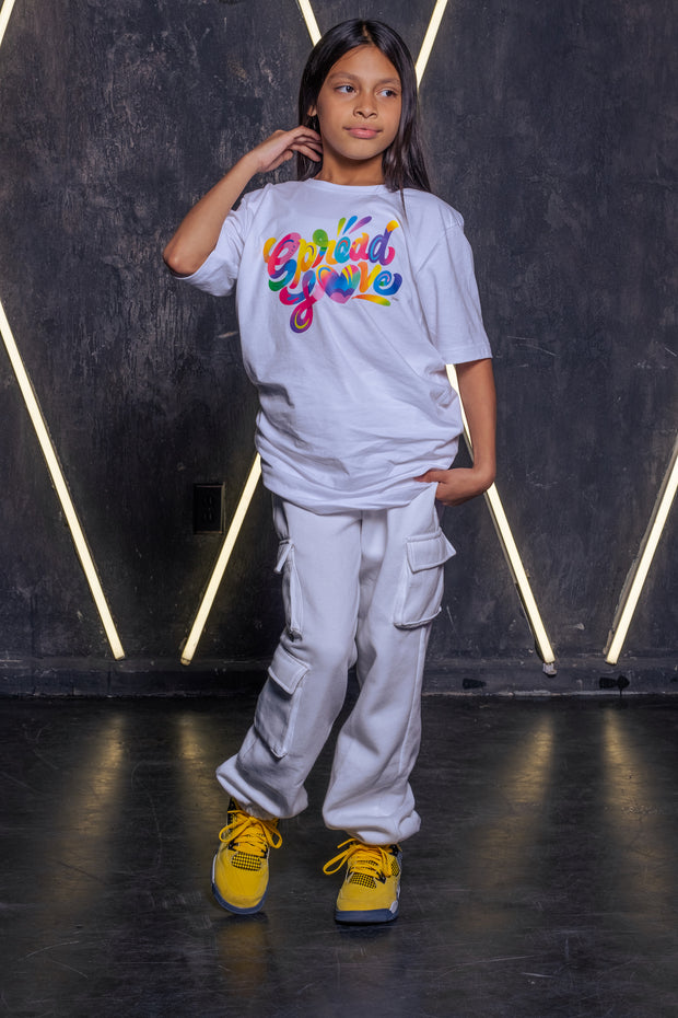 Spread Love X Jason Naylor Emotionlogo Tee in white