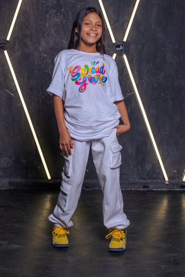 Spread Love X Jason Naylor Emotionlogo Tee in white