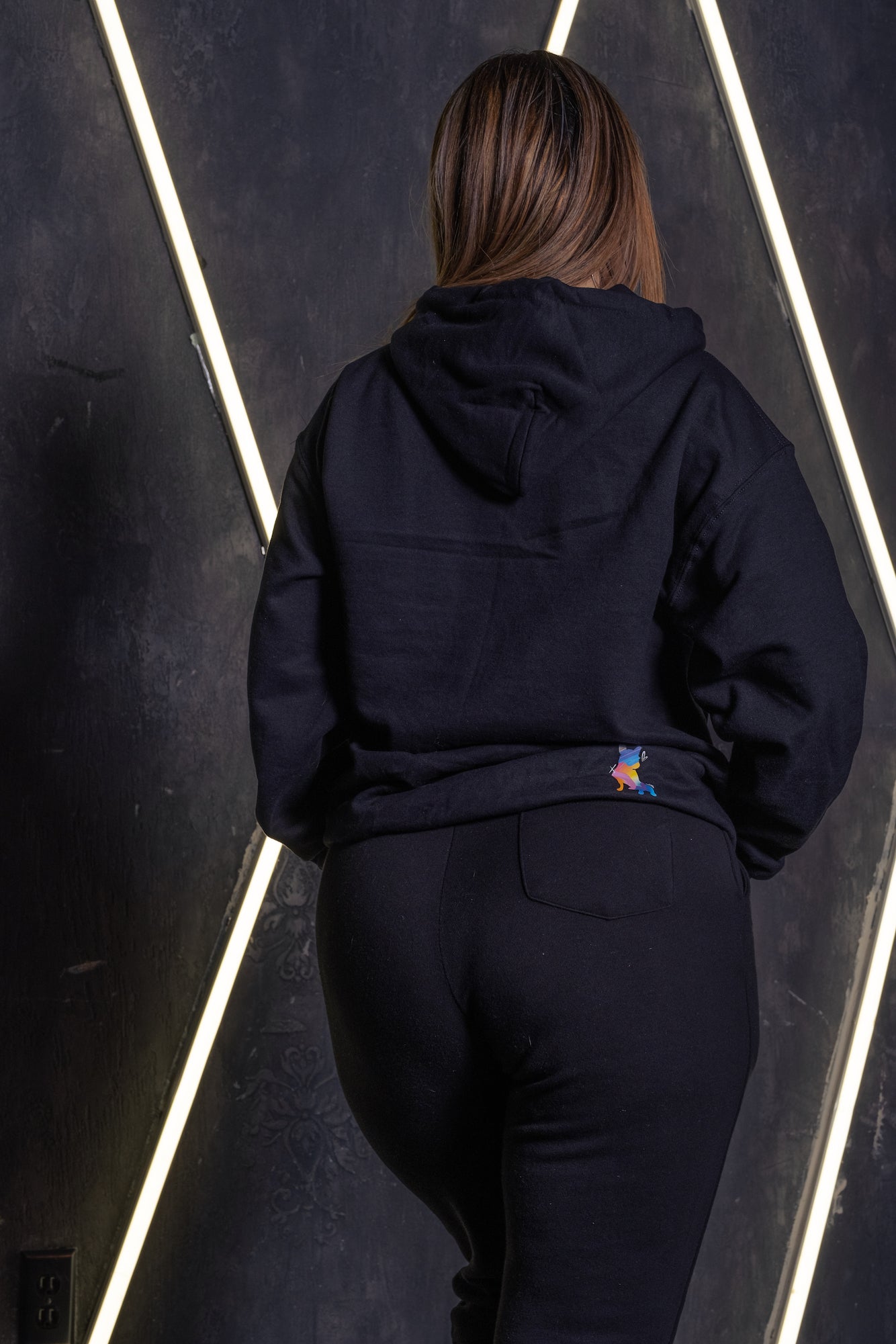 Spread Love X Jason Naylor Emotionlogo Hooded Sweatshirt in Black