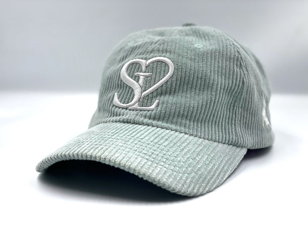 Spread Love Members Only Logo Corduroy Hat in Mint