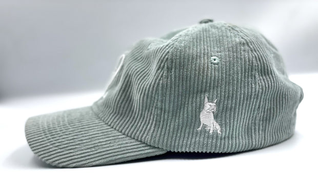 Spread Love Members Only Logo Corduroy Hat in Mint
