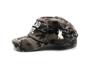Spread Love Gray Camo & White Vintage Dad Cap