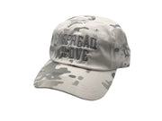 Spread Love White Camo & Gray Vintage Dad Cap