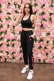 The Spread Love Jogger in October Pink