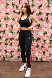 The Spread Love Jogger in October Pink