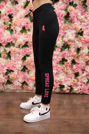 The Spread Love Jogger in October Pink