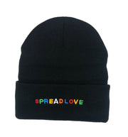 Spread Love Minimal Sherpa Beanie