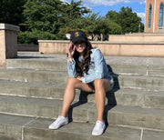 Black Pride Spread Love Glam Pony Hat