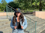 Black Pride Spread Love Glam Pony Hat