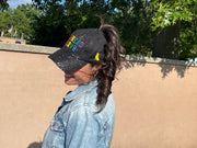 Black Pride Spread Love Glam Pony Hat