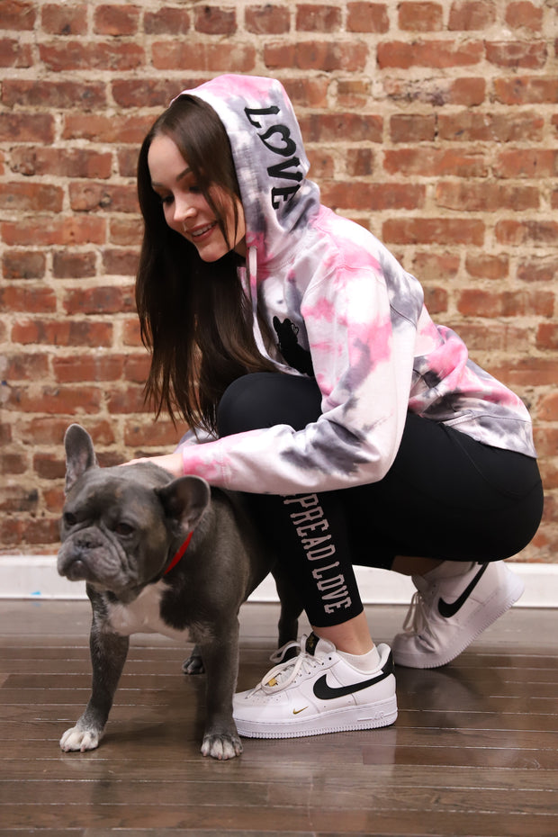 Exclusive Spread Love Handmade "Pink Stardust" Hoodie