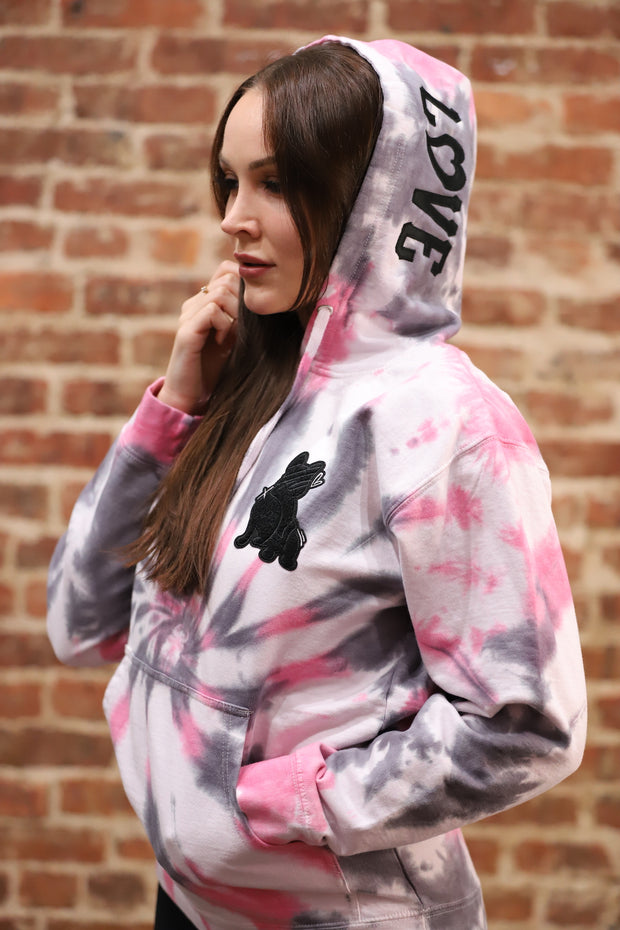 Exclusive Spread Love Handmade "Pink Stardust" Hoodie
