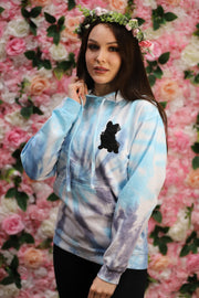 Exclusive Spread Love Handmade "Cosmic Blue" Hoodie