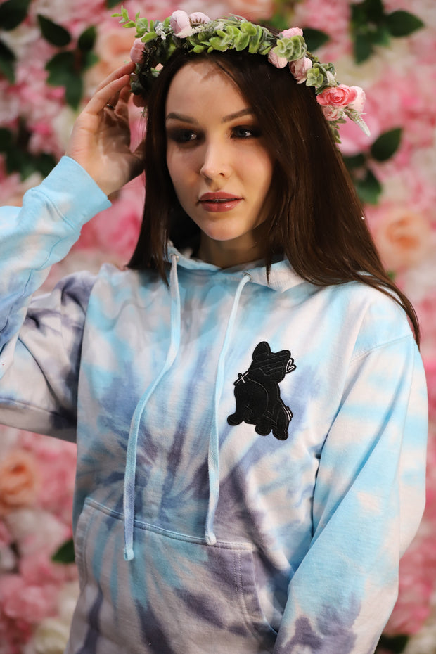 Exclusive Spread Love Handmade "Cosmic Blue" Hoodie