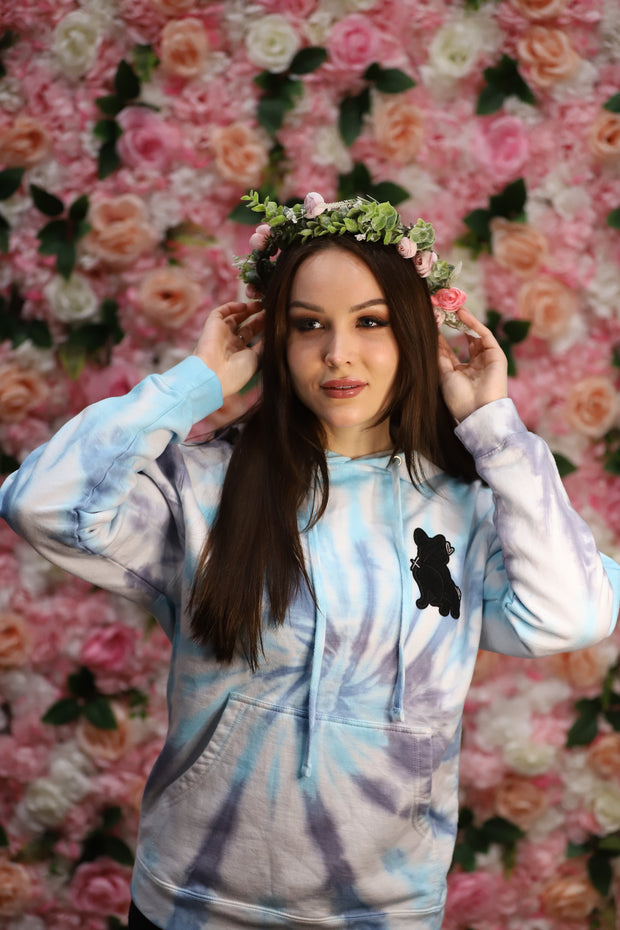 Exclusive Spread Love Handmade "Cosmic Blue" Hoodie