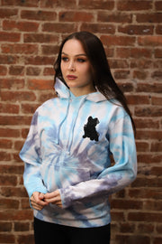 Exclusive Spread Love Handmade "Cosmic Blue" Hoodie