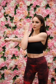 Spread Love Red Tie Dye Leggings
