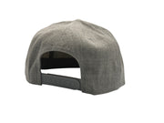 Spread Love Heather Gray & Neon Pink Snapback