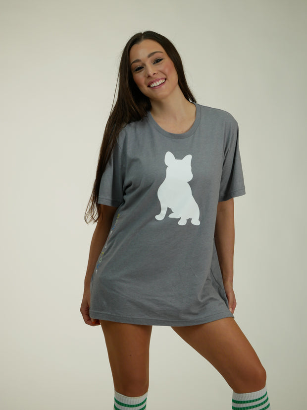 Oversized Polo Spread Love Tee Shirt