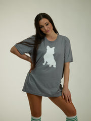 Oversized Polo Spread Love Tee Shirt