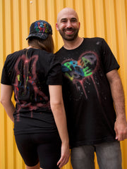 Black Spread Love Art Festival Tee Shirt 1 of 15