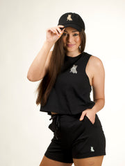 Black Unicorn Glam Polo Spread Love Vintage Dad Cap