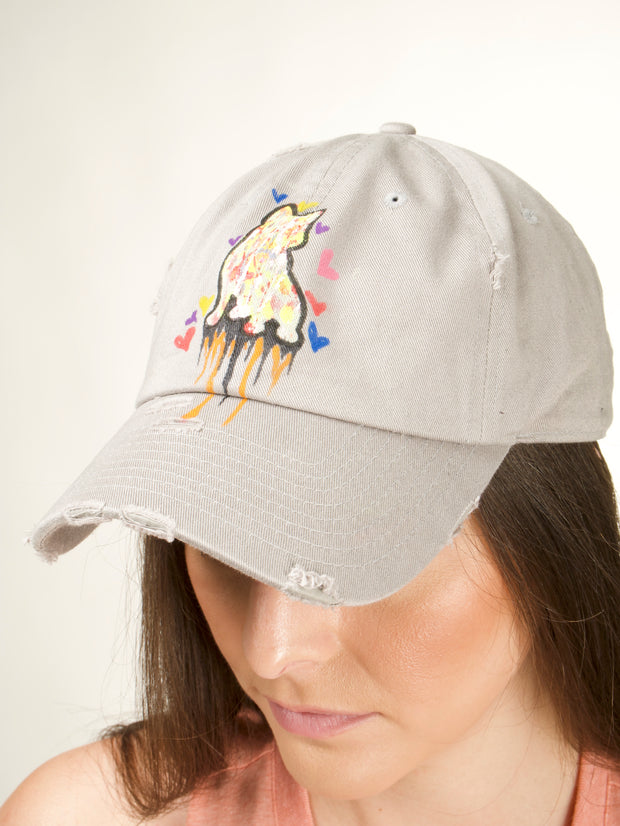 Polo Hand Made Art Festival Grey Dad Cap 1 of 18