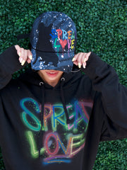 Spread Love Hand Made Art Festival Black Dad Cap 1 of 18