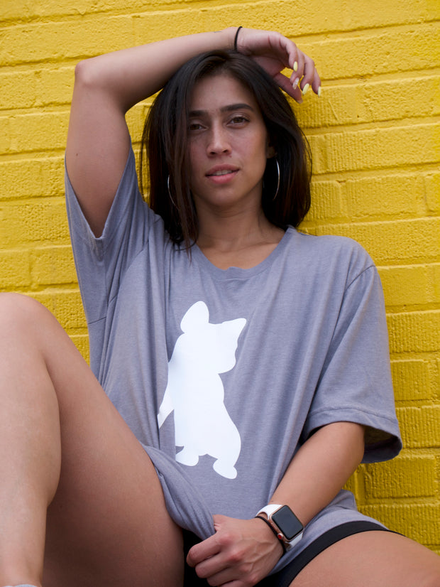 Oversized Polo Spread Love Tee Shirt