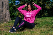 Official Spread Love X American Cancer Society Pink Long Sleeve Shirt