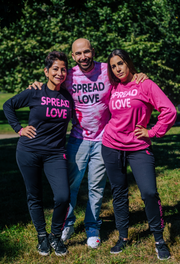 Official Spread Love X American Cancer Society Pink Long Sleeve Shirt