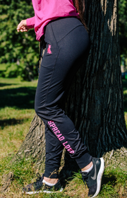 The Spread Love Jogger in October Pink