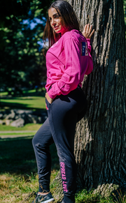 The Spread Love Jogger in October Pink