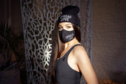 Black & White Spread Love Beanie