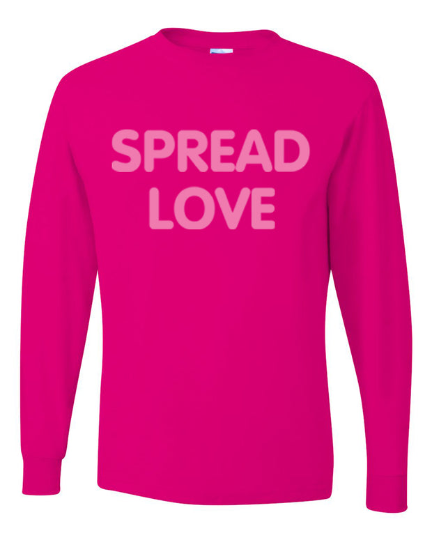 Official Spread Love X American Cancer Society Pink Long Sleeve Shirt