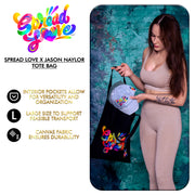Spread Love X Jason Naylor Tote Bag