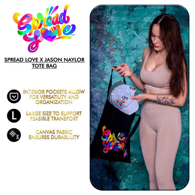 Spread Love X Jason Naylor Tote Bag