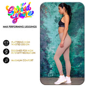 Spread Love X Jason Naylor Max Performance Leggings- Beige