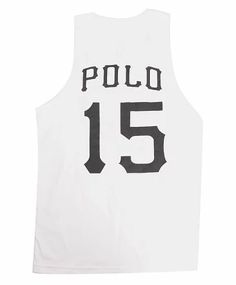 The Classic Polo Jersey - White W/ Black