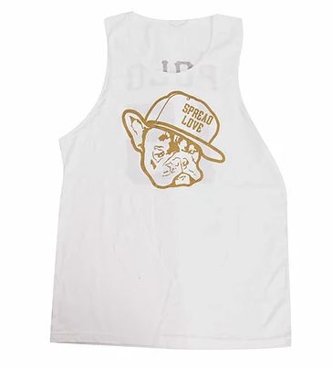 The Classic Jersey - White W/ Gold