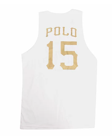 The Classic Jersey - White W/ Gold