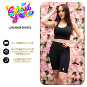 Spread Love Biker Shorts