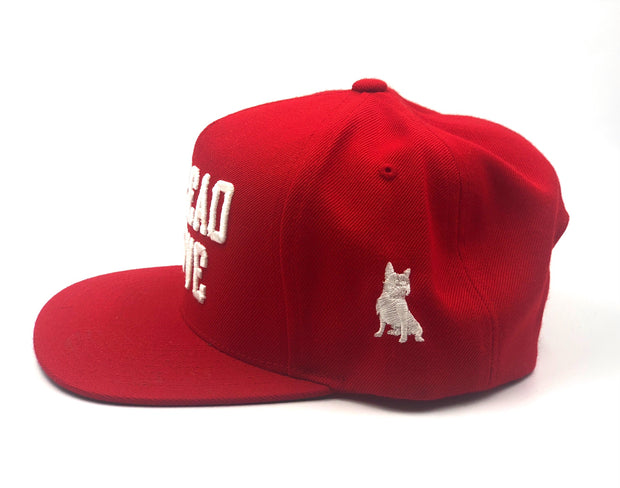 Spread Love Red White Heart Snapback