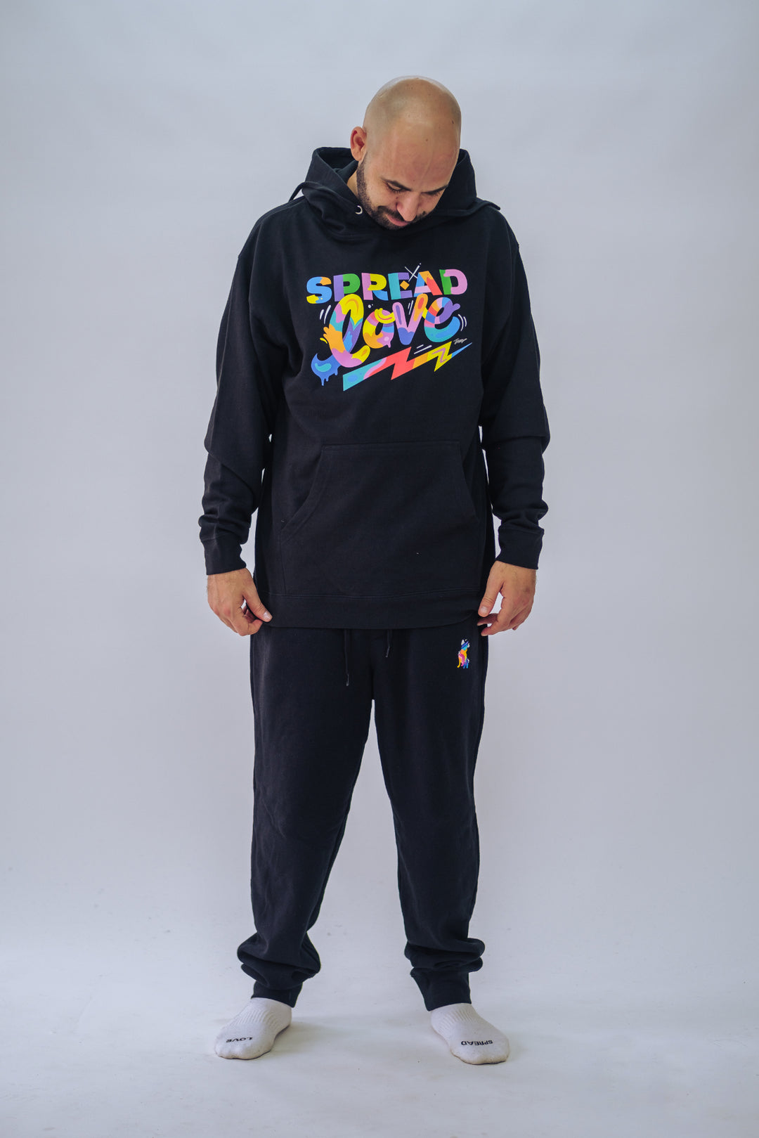 Love is THE Vibe Hooded Sweatshirt by Jason Naylor