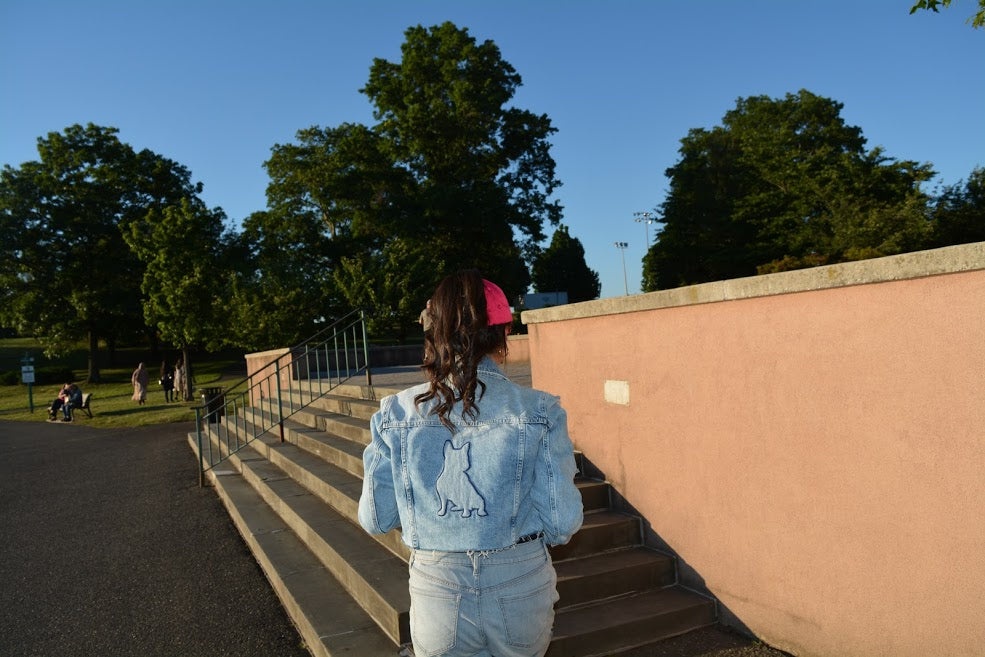 Hot Pink & Black Glam Pony Hat